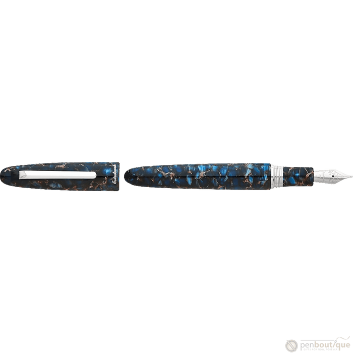 Esterbrook Estie OS Fountain Pen - Nouveau Bleu - Palladium Trim - Pen Boutique Ltd
