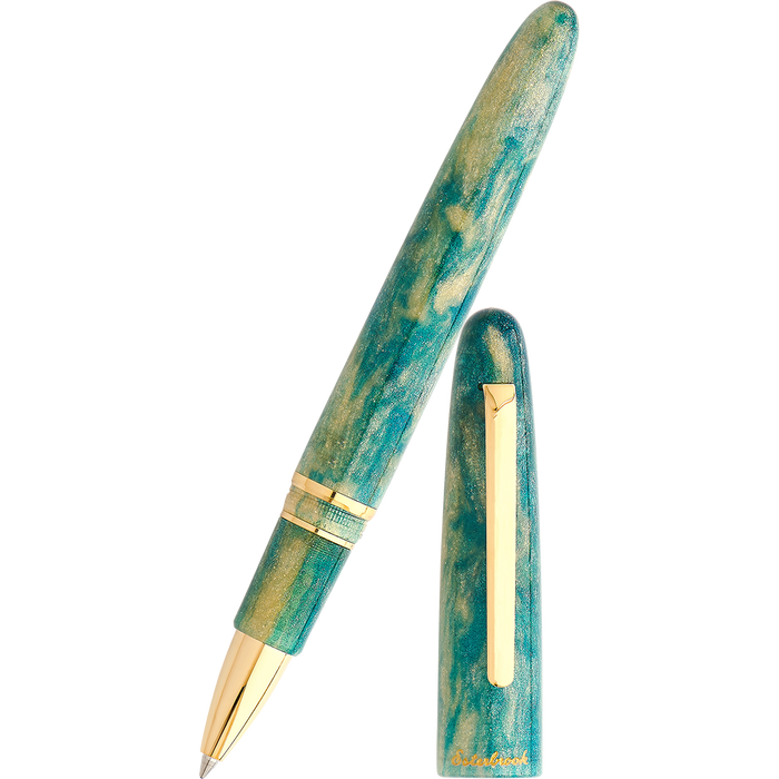 Esterbrook Estie Rollerball Pen - Gold Rush Frontier Green - Pen Boutique Ltd