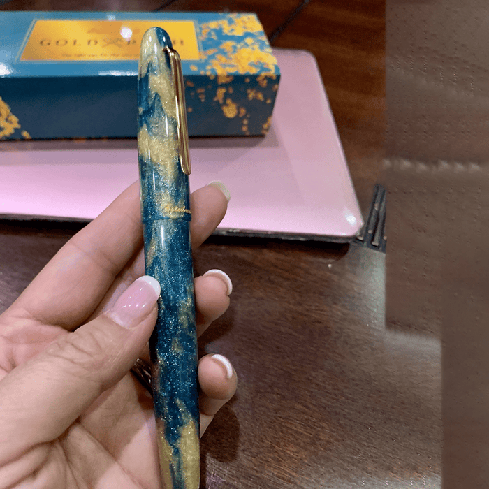 Esterbrook Estie Rollerball Pen - Gold Rush Frontier Green - Pen Boutique Ltd