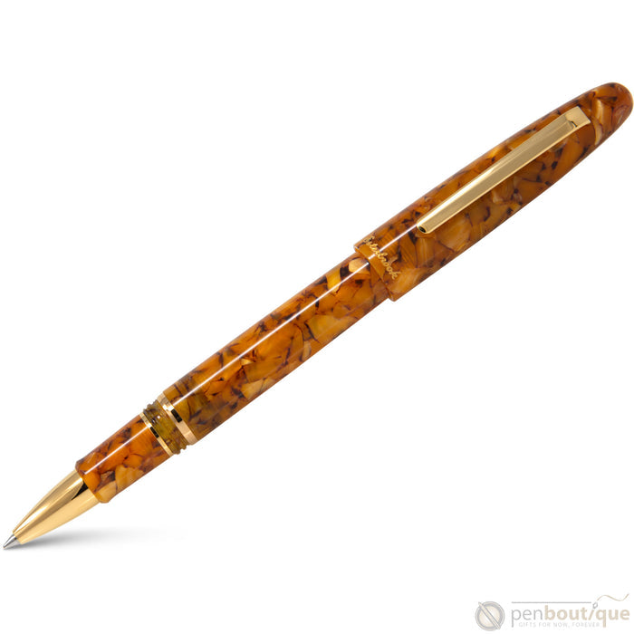 Esterbrook Estie Rollerball Pen - Honeycomb - Gold Trim - Pen Boutique Ltd