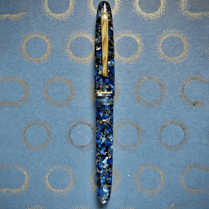 Esterbrook Estie Rollerball Pen - Nouveau Bleu - Gold Trim - Pen Boutique Ltd
