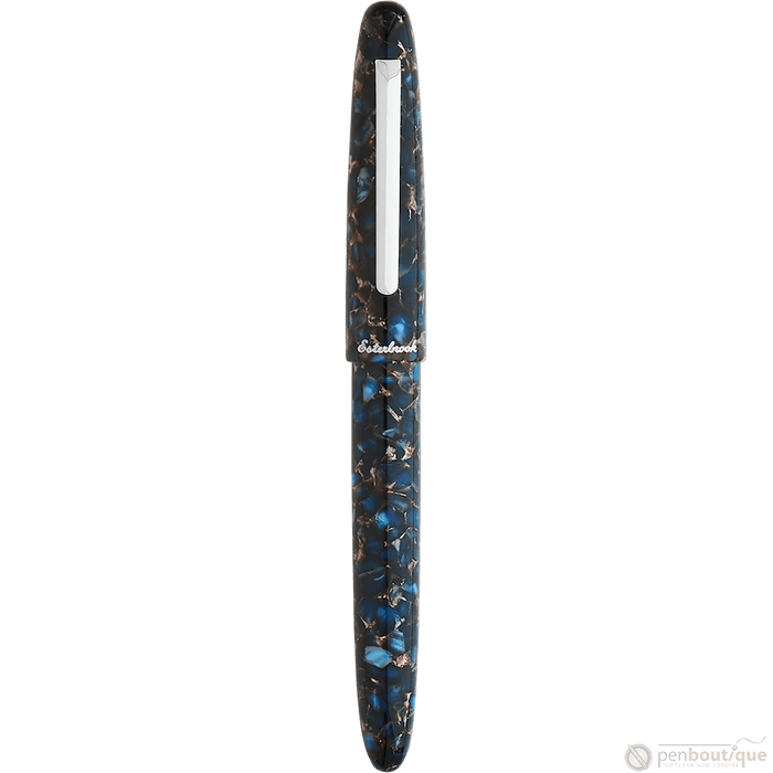 Esterbrook Estie Rollerball Pen - Nouveau Bleu - Palladium Trim - Pen Boutique Ltd