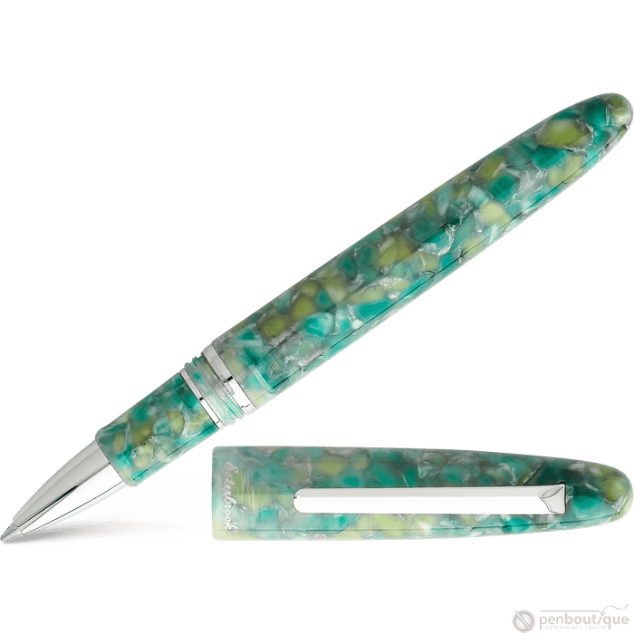 Esterbrook Estie Rollerball Pen - Sea Glass - Palladium Trim - Pen Boutique Ltd