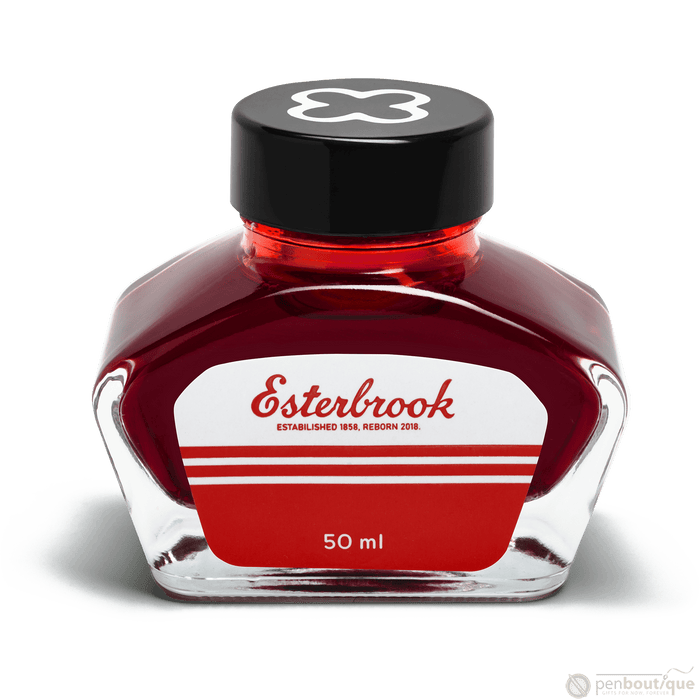 Esterbrook Ink Bottle - Scarlet - 50ml - Pen Boutique Ltd