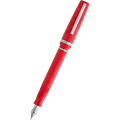 Esterbrook JR Fountain Pen - Carmine Red - Palladium Trim - Pocket - Pen Boutique Ltd