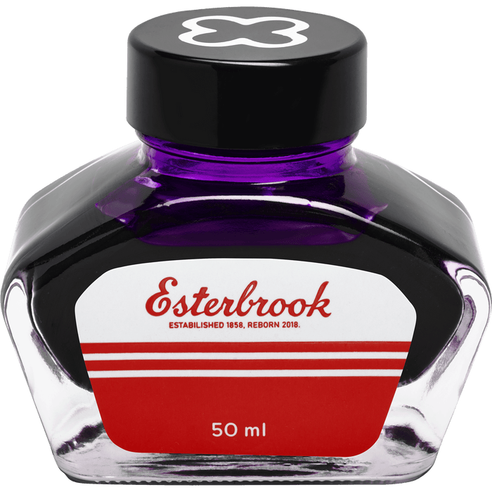 Esterbrook Shimmer Ink Bottle - Lilac - 50ml - Pen Boutique Ltd