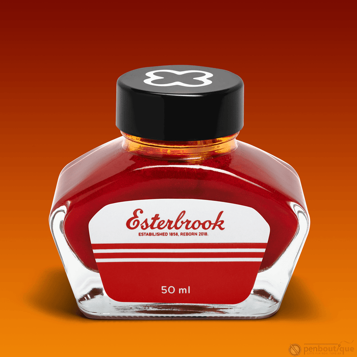 Esterbrook Shimmer Ink Bottle - Tangerine - 50ml - Pen Boutique Ltd