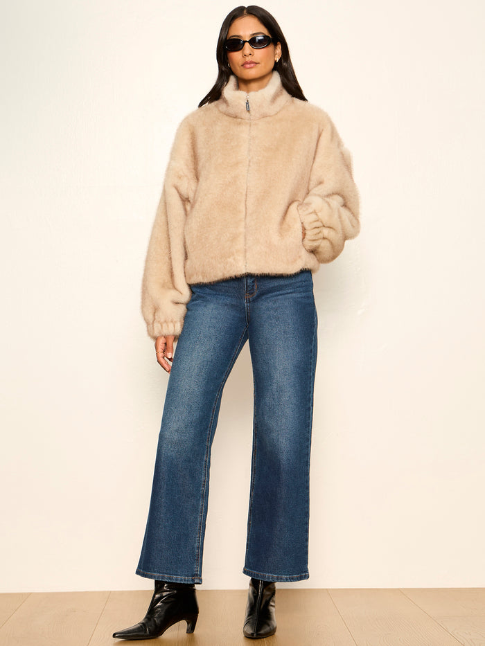 Everest Fur Bomber Arctic Hare