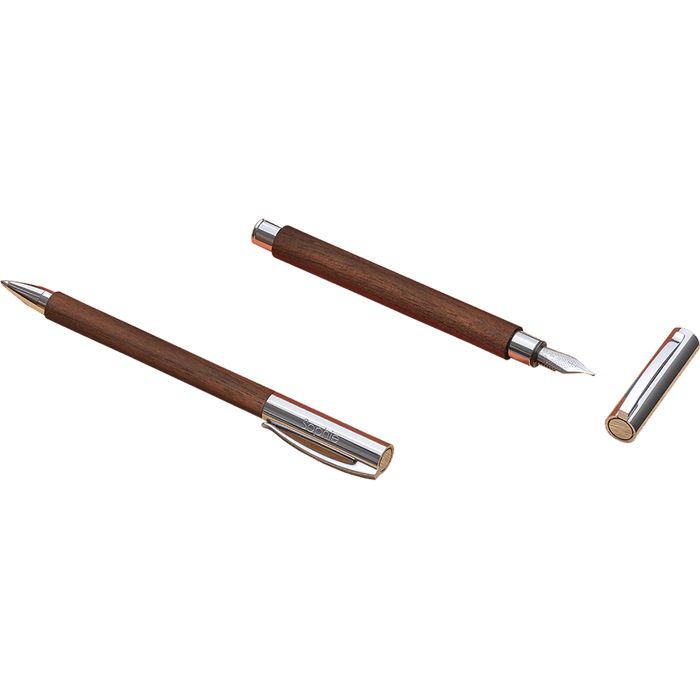 Faber-Castell Ambition Fountain Pen - Walnut - Pen Boutique Ltd