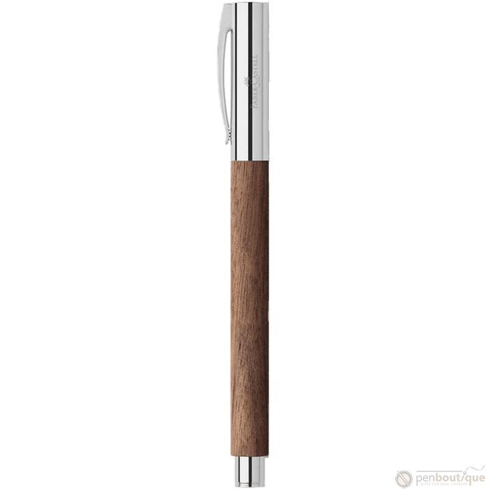 Faber-Castell Ambition Rollerball Pen - Walnut - Pen Boutique Ltd