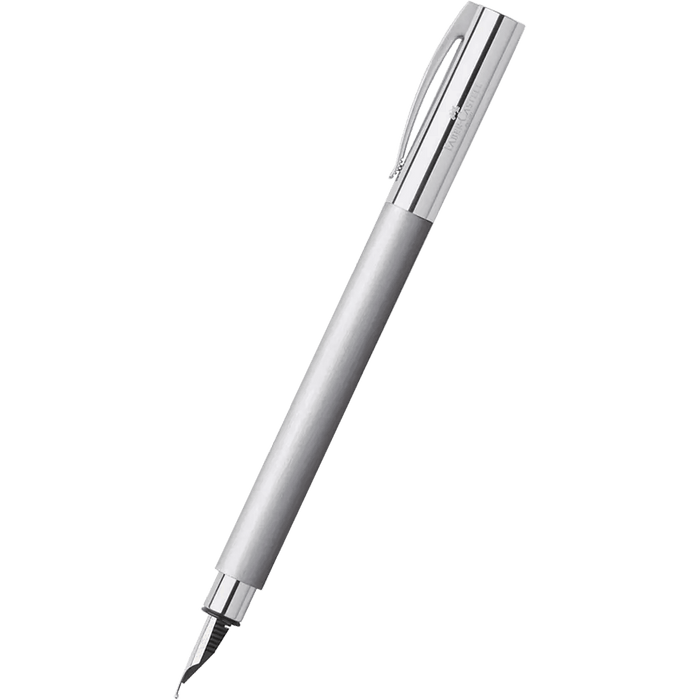 Faber-Castell Ambition Stainless Steel Fountain Pen - Pen Boutique Ltd