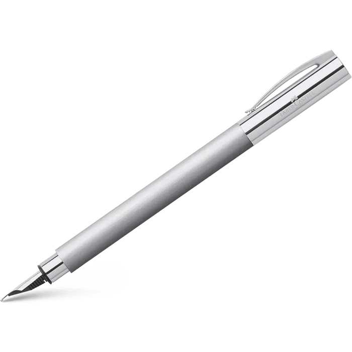 Faber-Castell Ambition Stainless Steel Fountain Pen - Pen Boutique Ltd