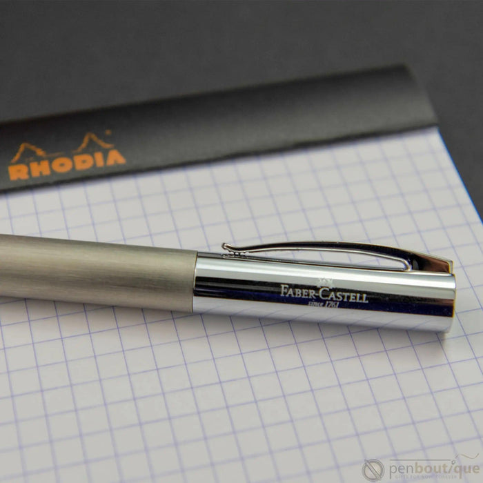 Faber-Castell Ambition Stainless Steel Fountain Pen - Pen Boutique Ltd