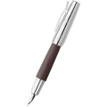 Faber-Castell Design E-Motion Dark Brown Fountain Pen - Pen Boutique Ltd
