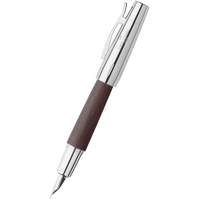 Faber-Castell Design E-Motion Dark Brown Fountain Pen - Pen Boutique Ltd
