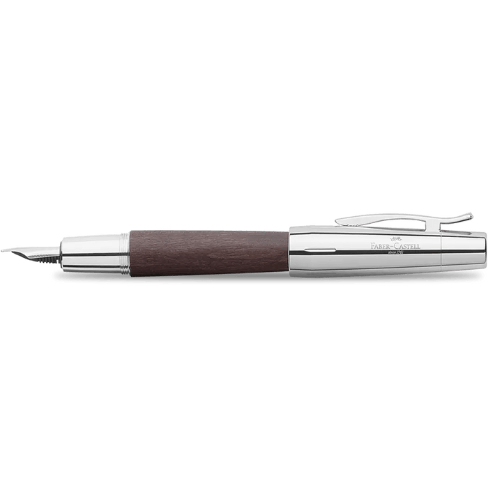 Faber-Castell Design E-Motion Dark Brown Fountain Pen - Pen Boutique Ltd