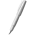 Faber-Castell Design E-Motion Fountain Pen - Pure Silver - Pen Boutique Ltd