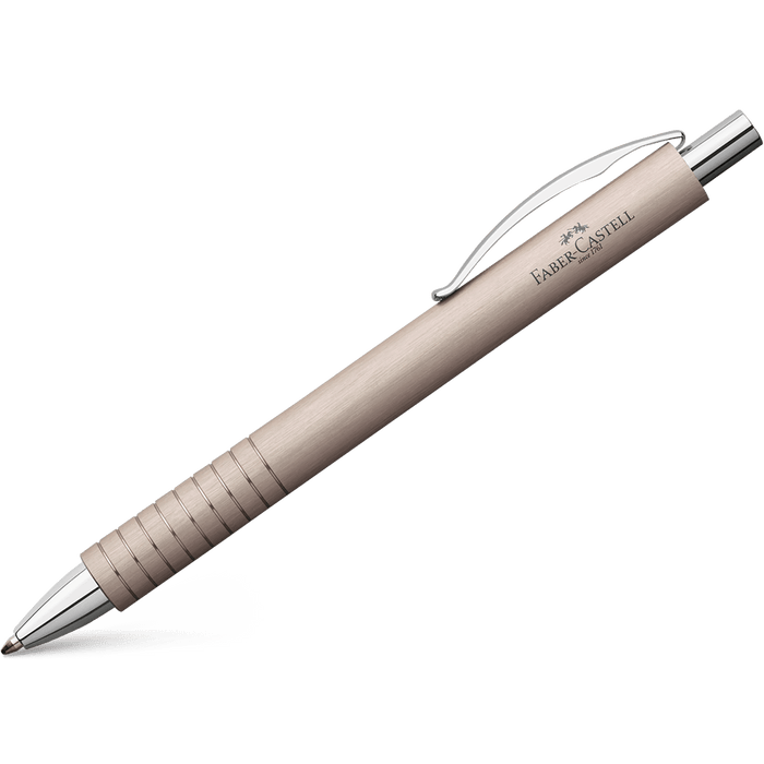 Faber-Castell Essentio Ballpoint Pen - Aluminum Rose - Pen Boutique Ltd
