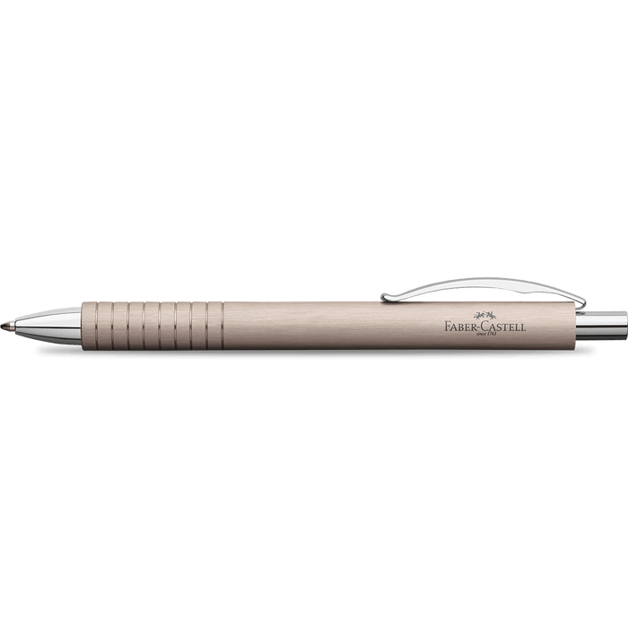 Faber-Castell Essentio Ballpoint Pen - Aluminum Rose - Pen Boutique Ltd
