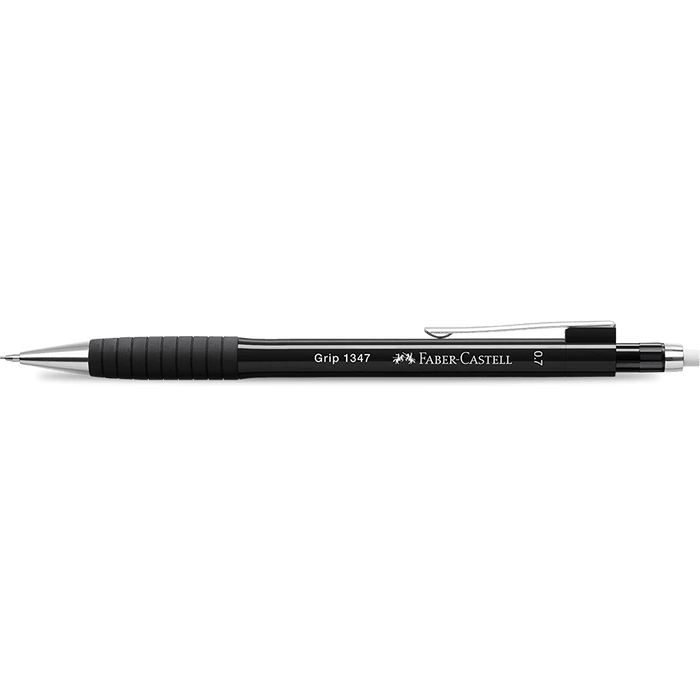 Faber - Castell Grip 1347 Mechanical Pencil - Black - 0.7mm - Pen Boutique Ltd