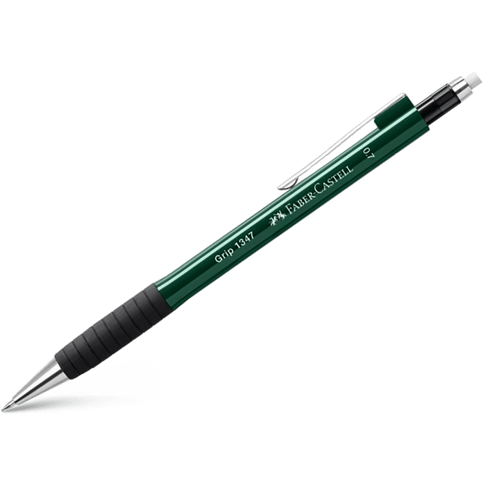 Faber-Castell Grip 1347 Mechanical Pencil - Green - 0.7mm - Pen Boutique Ltd