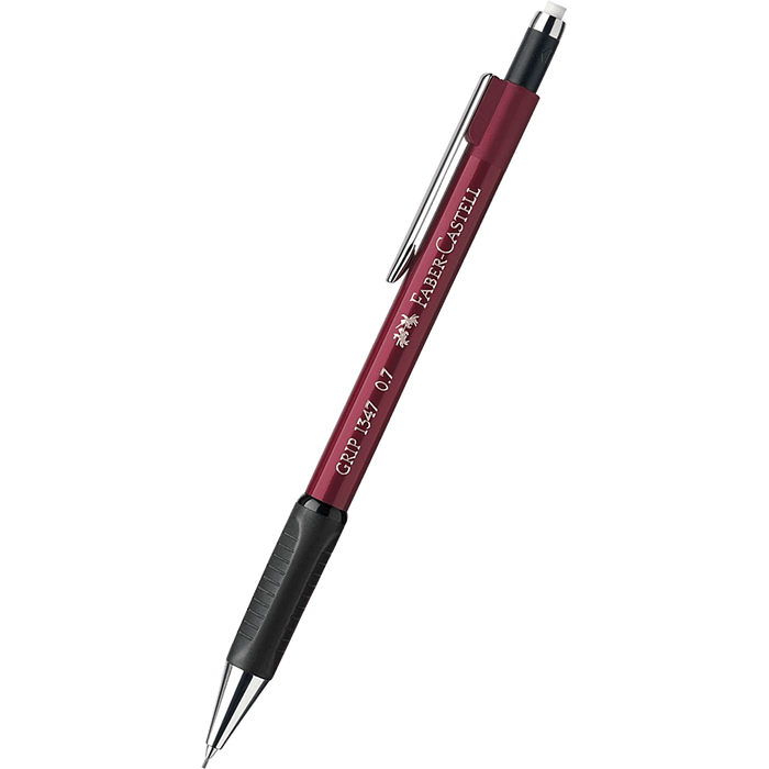 Faber - Castell Grip 1347 Mechanical Pencil - Red - 0.7mm - Pen Boutique Ltd