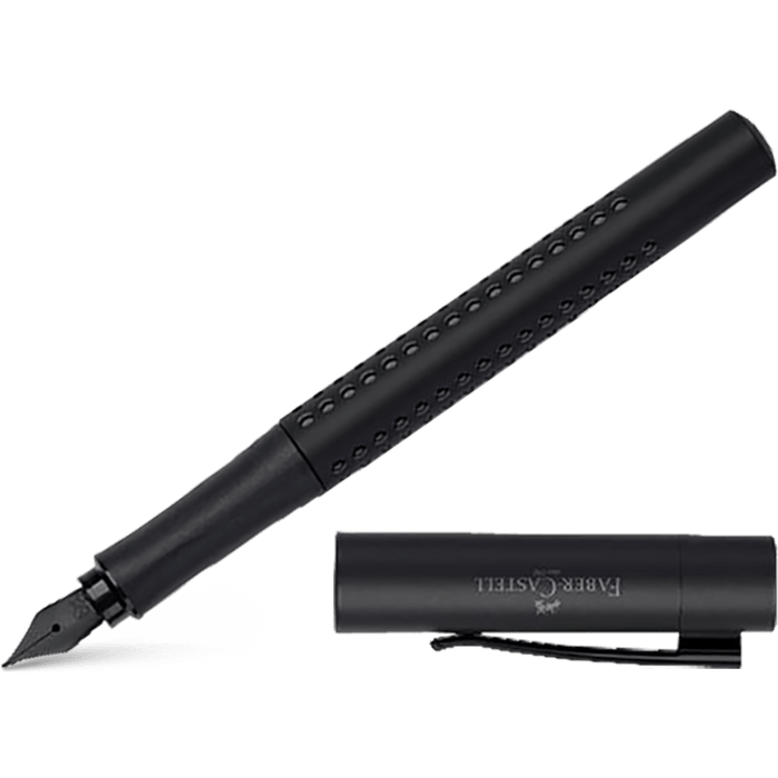 Faber - Castell Grip 2011 Fountain Pen - Black Edition - Pen Boutique Ltd