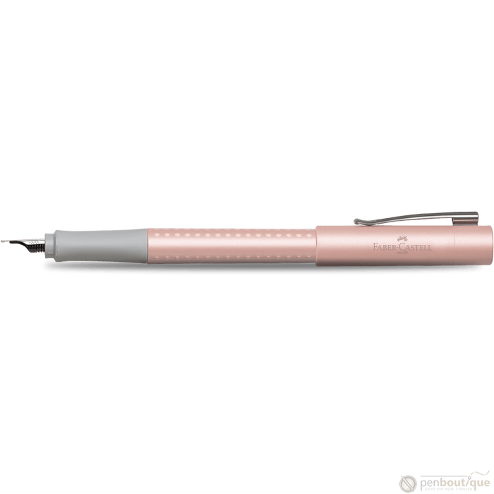 Faber-Castell Grip Fountain Pen - Pearl Rose - Pen Boutique Ltd