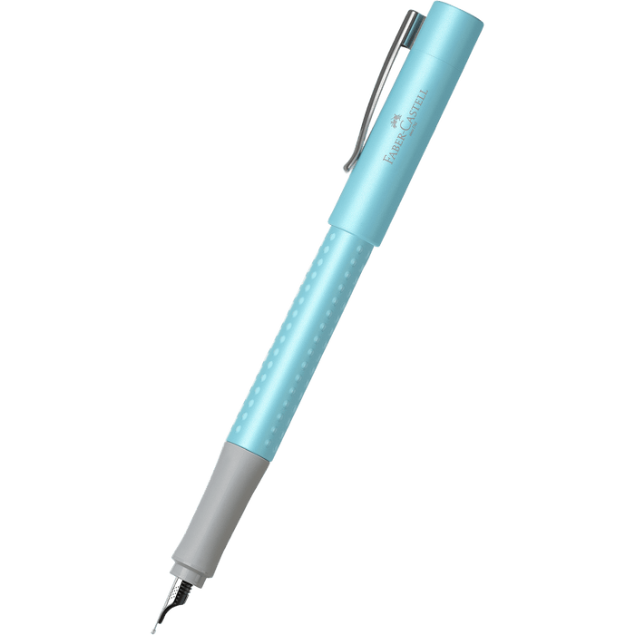 Faber-Castell Grip Fountain Pen - Pearl Turquoise - Pen Boutique Ltd