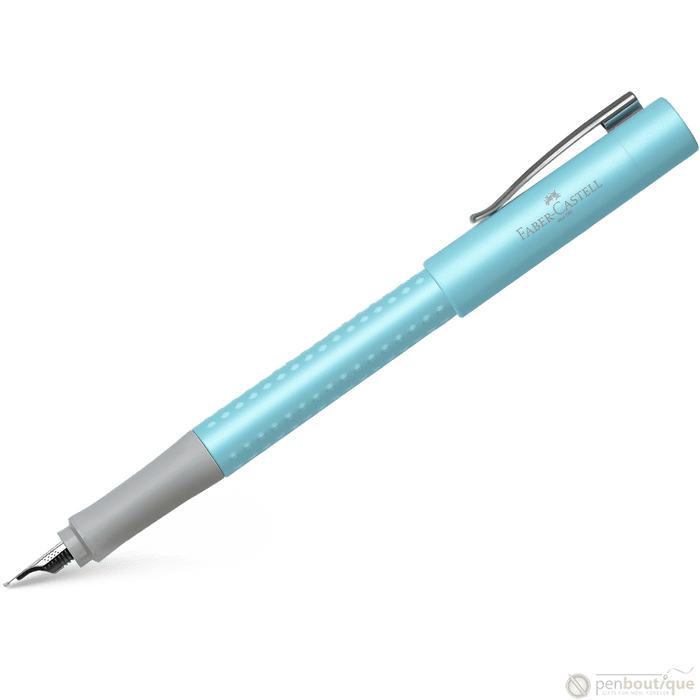 Faber-Castell Grip Fountain Pen - Pearl Turquoise - Pen Boutique Ltd