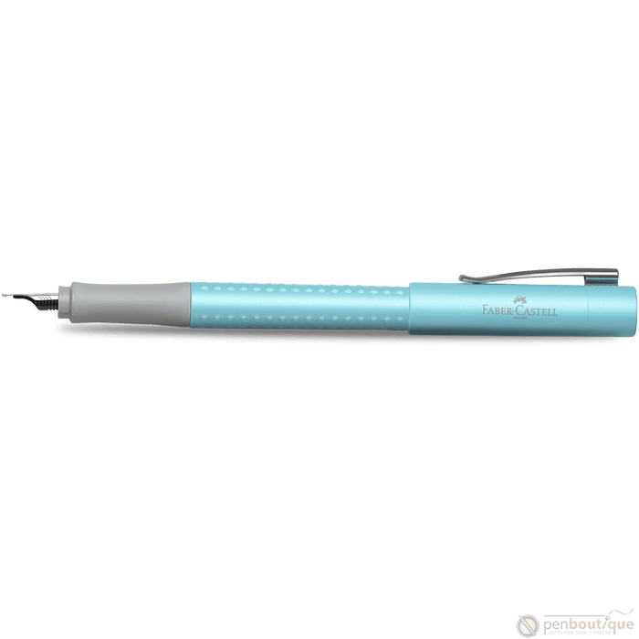 Faber-Castell Grip Fountain Pen - Pearl Turquoise - Pen Boutique Ltd