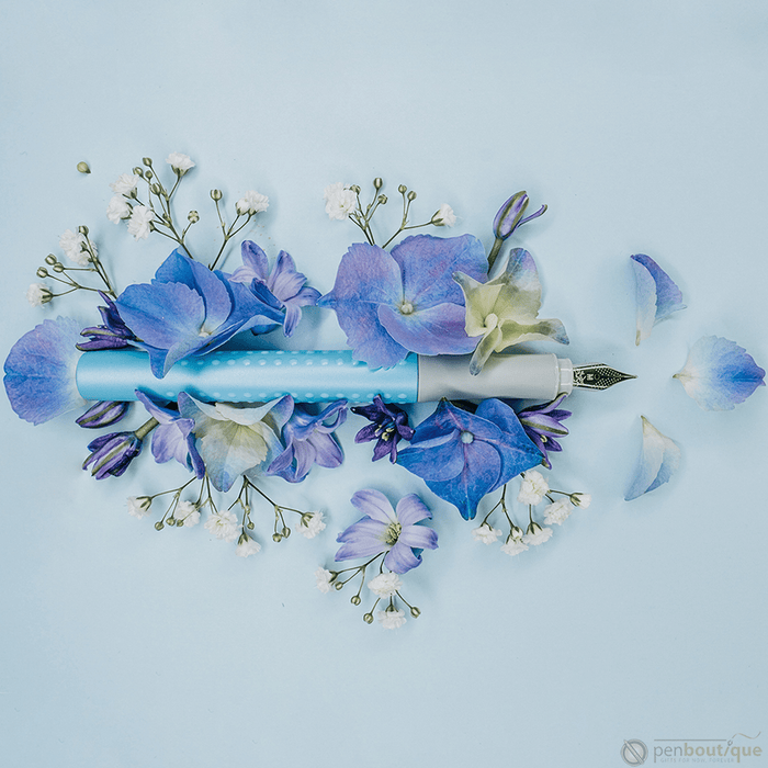 Faber-Castell Grip Fountain Pen - Pearl Turquoise - Pen Boutique Ltd