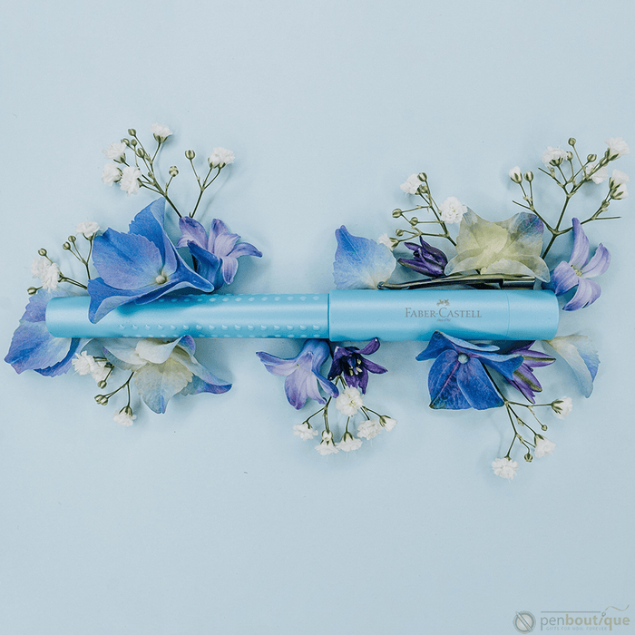 Faber-Castell Grip Fountain Pen - Pearl Turquoise - Pen Boutique Ltd