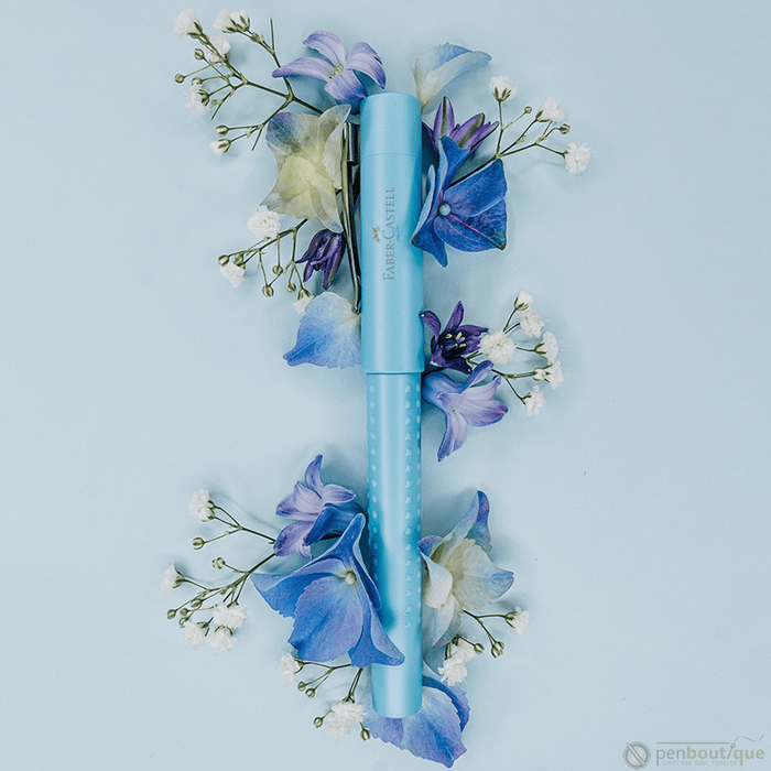 Faber-Castell Grip Fountain Pen - Pearl Turquoise - Pen Boutique Ltd