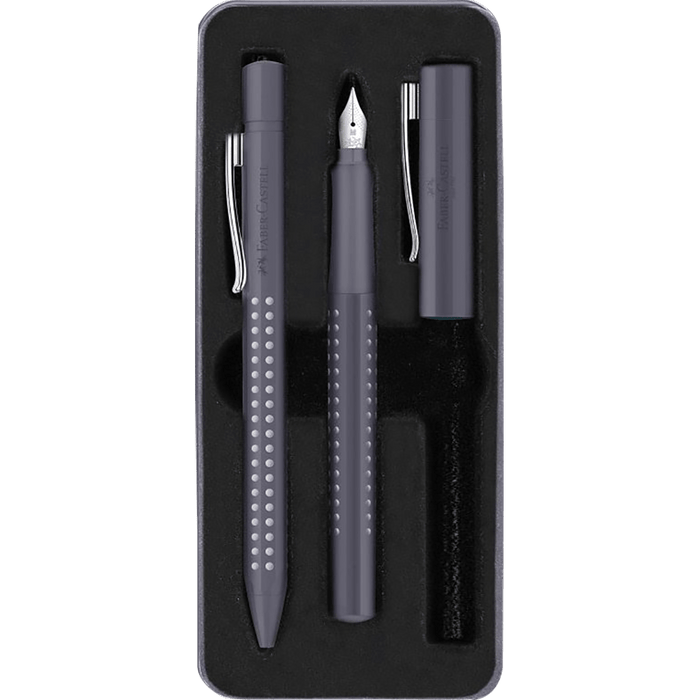 Faber - Castell Grip Harmony Set - Dapple Grey - Pen Boutique Ltd