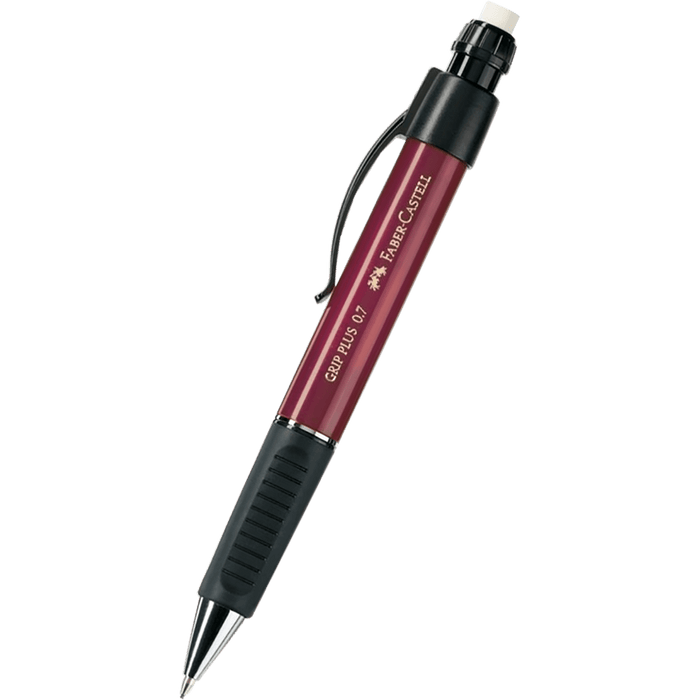 Faber - Castell Grip Plus Mechanical Pencil - Metallic Red - 0.7mm - Pen Boutique Ltd