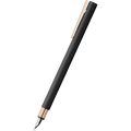 Faber-Castell NEO Slim Fountain Pen - Black Matte w/ Rose Gold - Pen Boutique Ltd