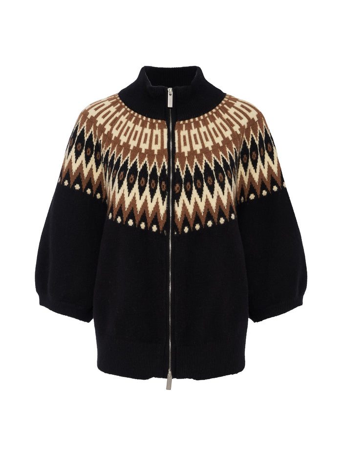 Fairisle Zip Up Poconos Fairisle Petite Sizing