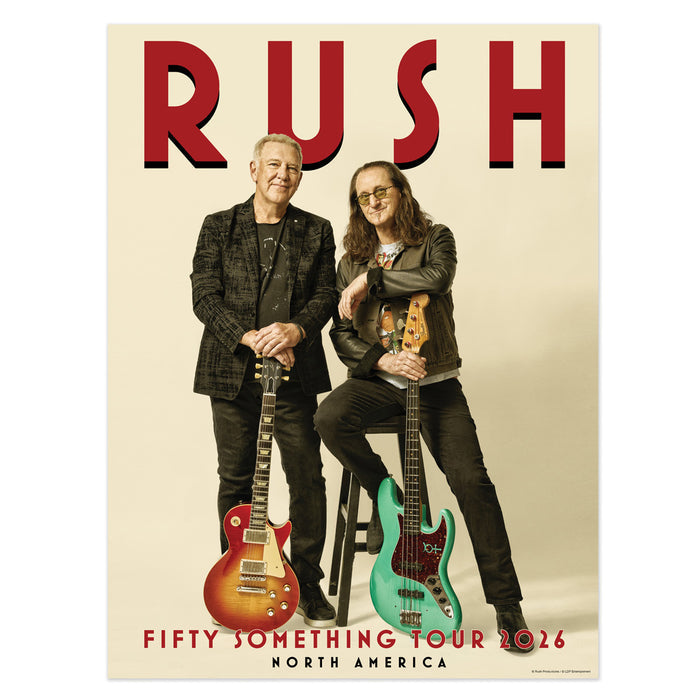 Fifty Something Tour Poster