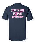 Firefighter Breast Cancer Station T-Shirt