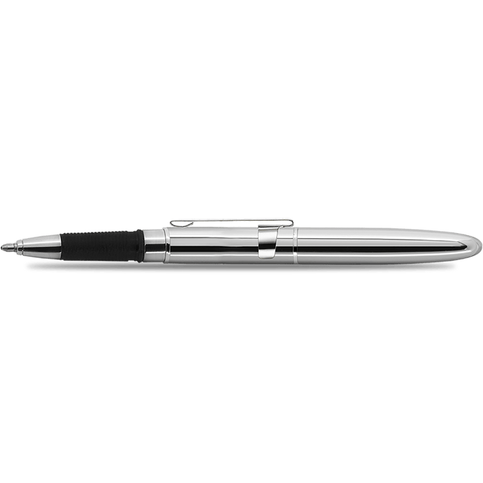 Fisher Chrome Bullet Grip with Clip - Stylus Space Pen - Pen Boutique Ltd