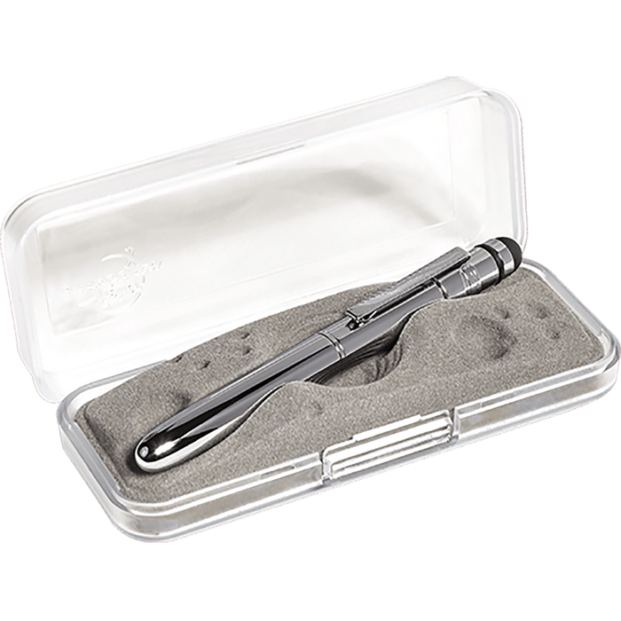 Fisher Chrome Bullet Grip with Clip - Stylus Space Pen - Pen Boutique Ltd