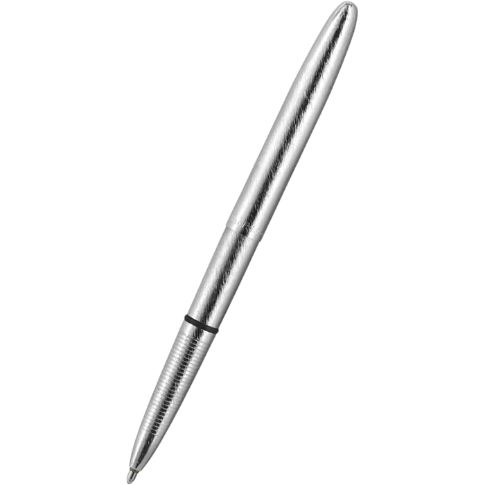 Fisher Space Bullet Ballpoint Pen - Brushed Chrome - Pen Boutique Ltd