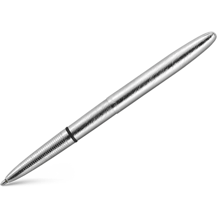 Fisher Space Bullet Ballpoint Pen - Brushed Chrome - Pen Boutique Ltd