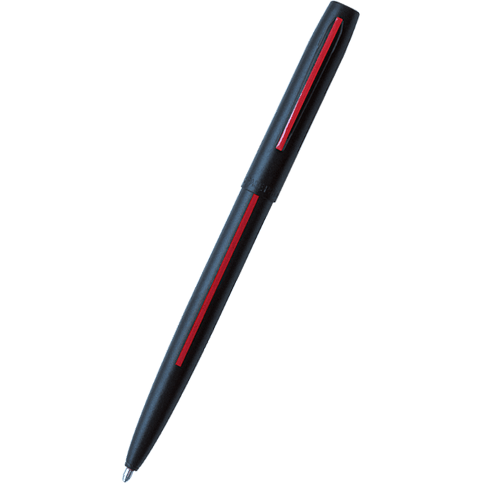 Fisher Space M4 Cap-O-Matic Pen - Firefighter - Matte Black - Pen Boutique Ltd