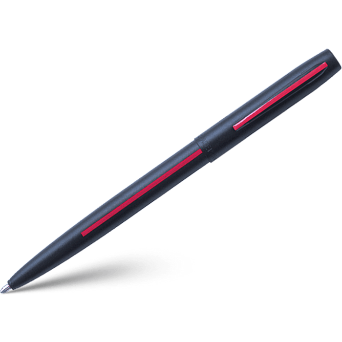 Fisher Space M4 Cap-O-Matic Pen - Firefighter - Matte Black - Pen Boutique Ltd