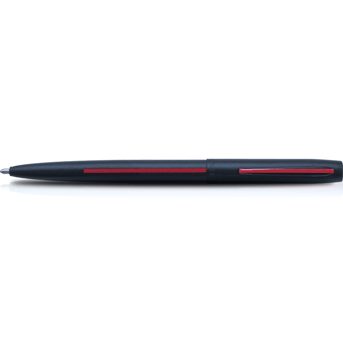 Fisher Space M4 Cap-O-Matic Pen - Firefighter - Matte Black - Pen Boutique Ltd