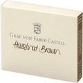 Graf Von Faber-Castell Design 6 Hazelnut Brown Ink Cartridges - Pen Boutique Ltd