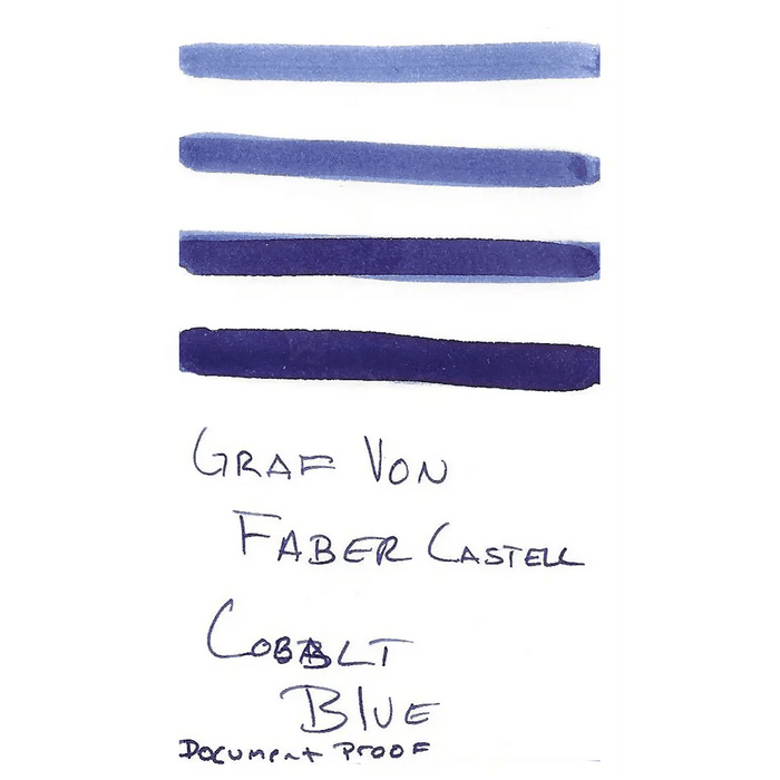 Graf Von Faber-Castell Design Cobalt Blue 75ml Ink Bottle - Pen Boutique Ltd
