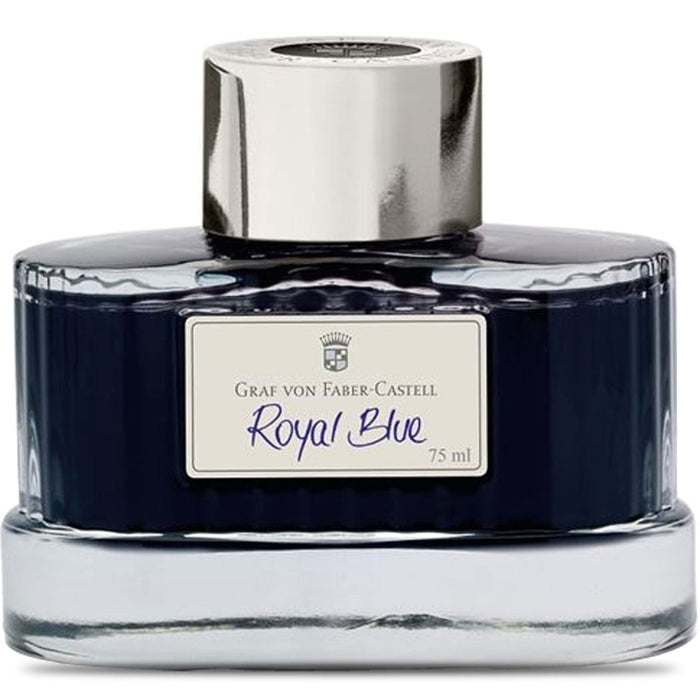 Graf Von Faber-Castell Design Royal Blue Ink Bottle - Pen Boutique Ltd